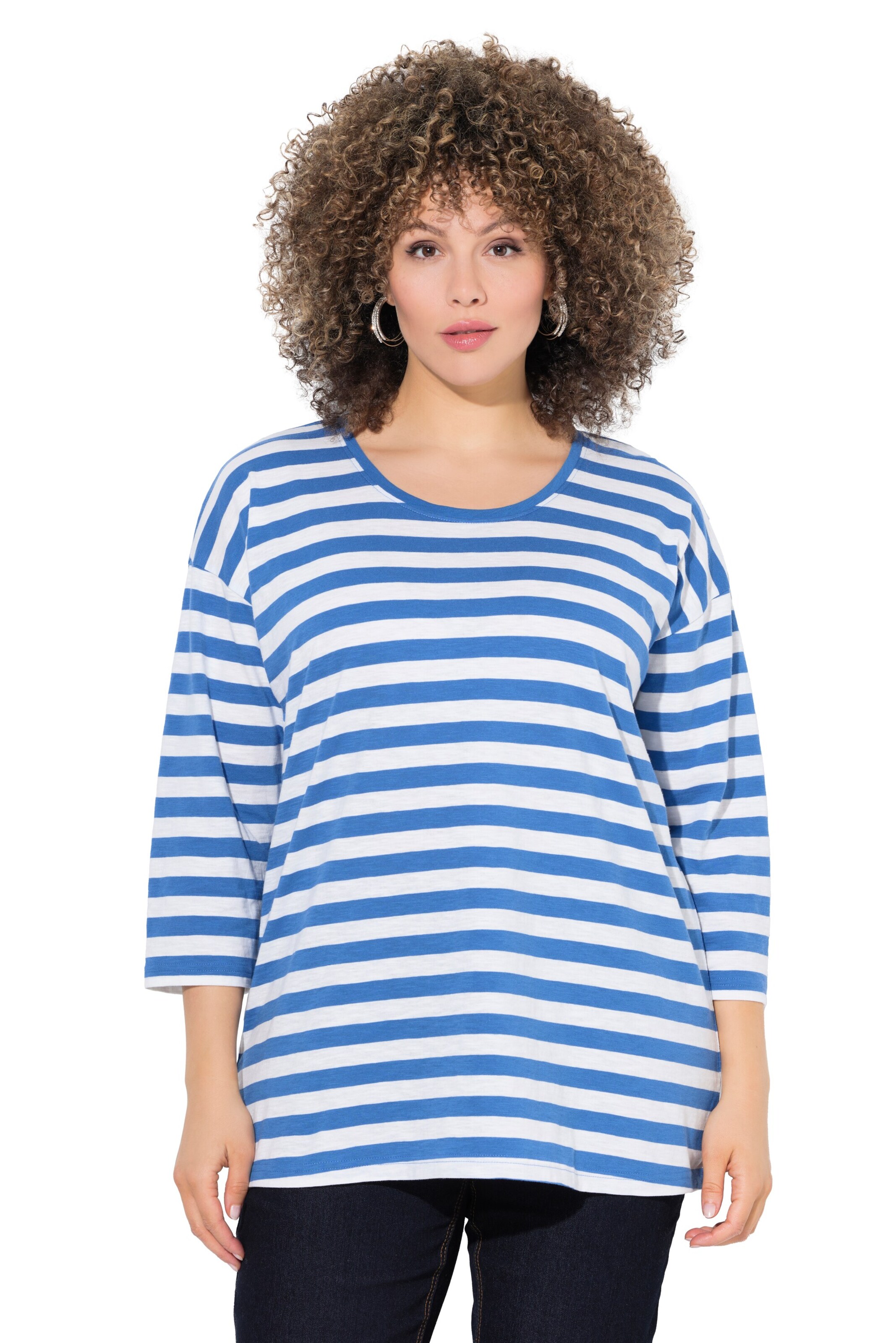 Ulla Popken Shirt in Blue: front