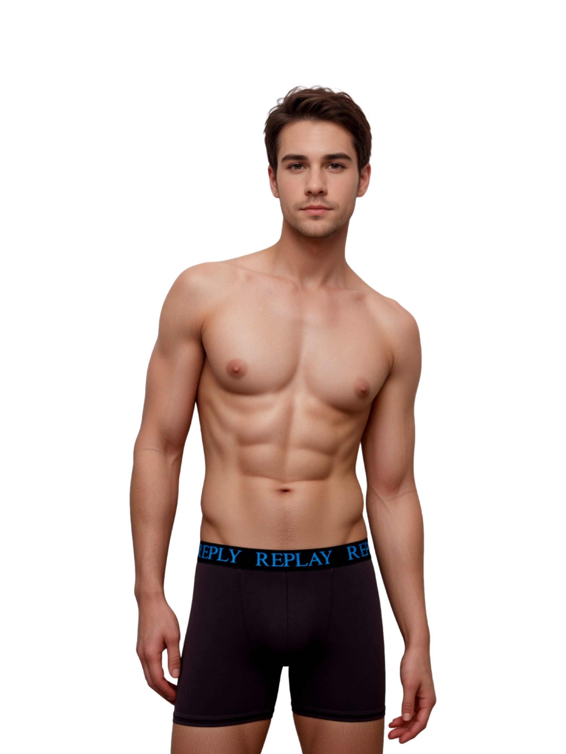 Boxer di REPLAY in nero: frontale