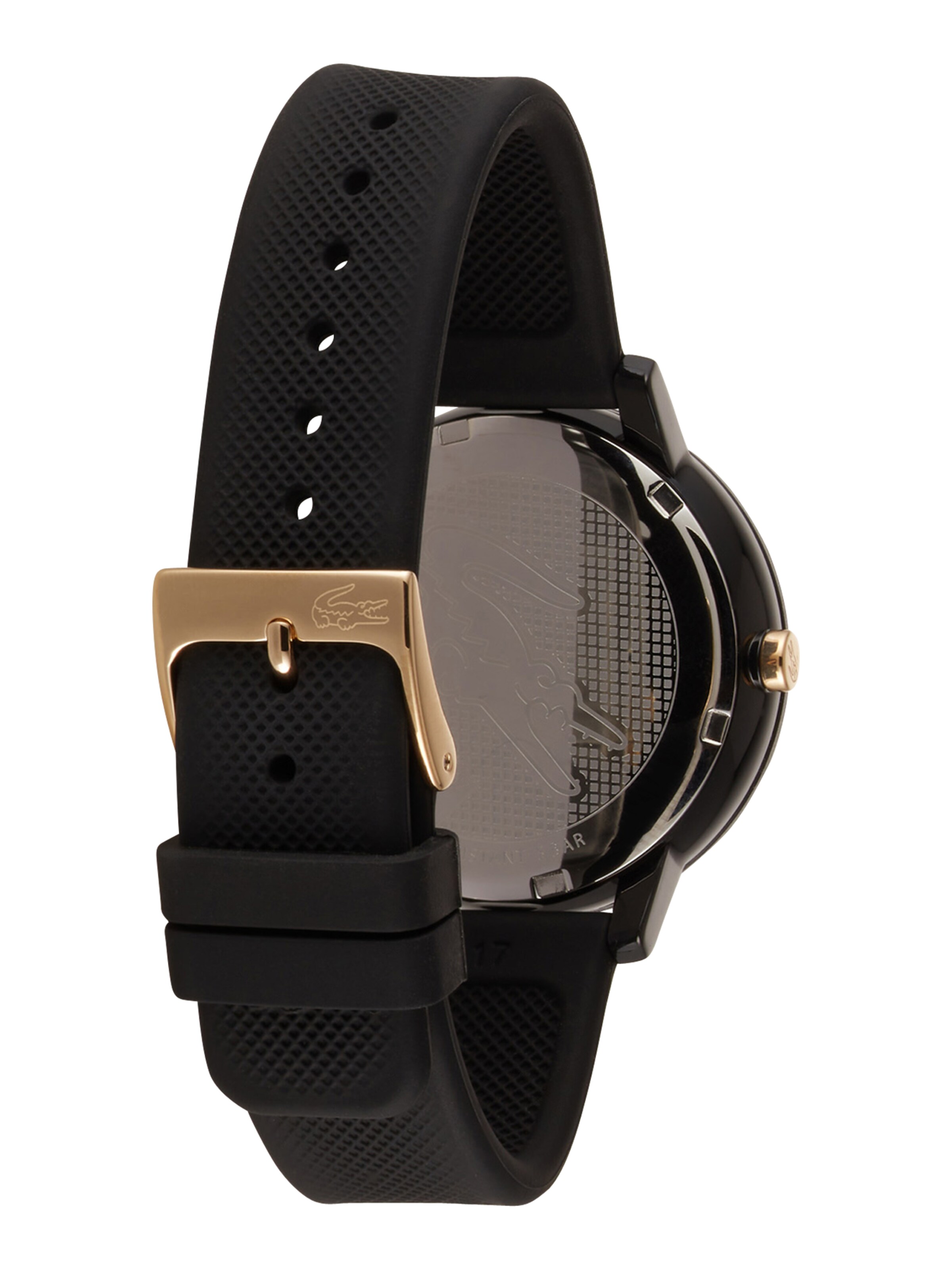 LACOSTE Uhr in Schwarz