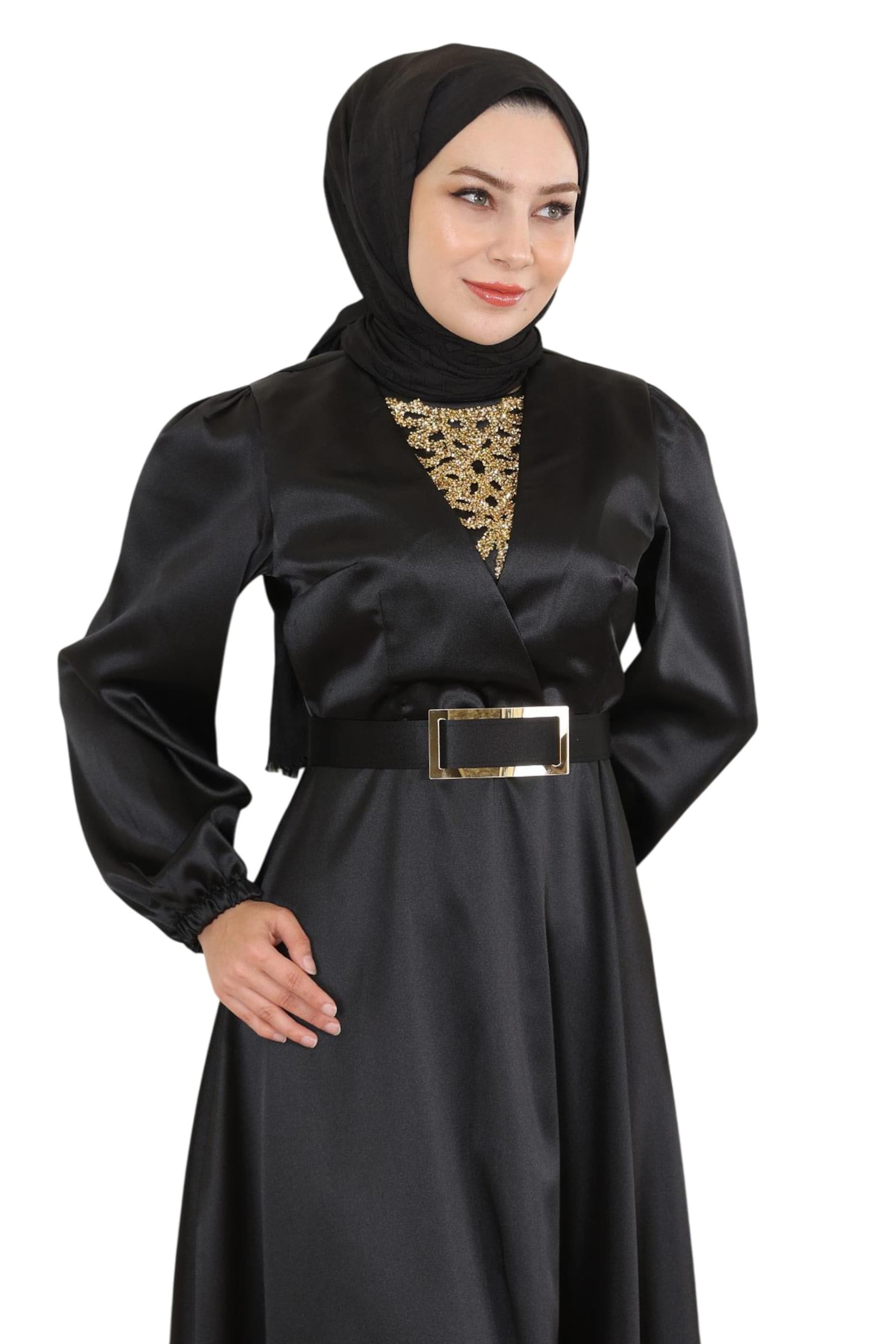 MODAMIHRAM Avondjurk in Zwart