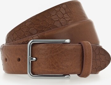 Ceinture 'Karl' b.belt Handmade in Germany en marron : devant