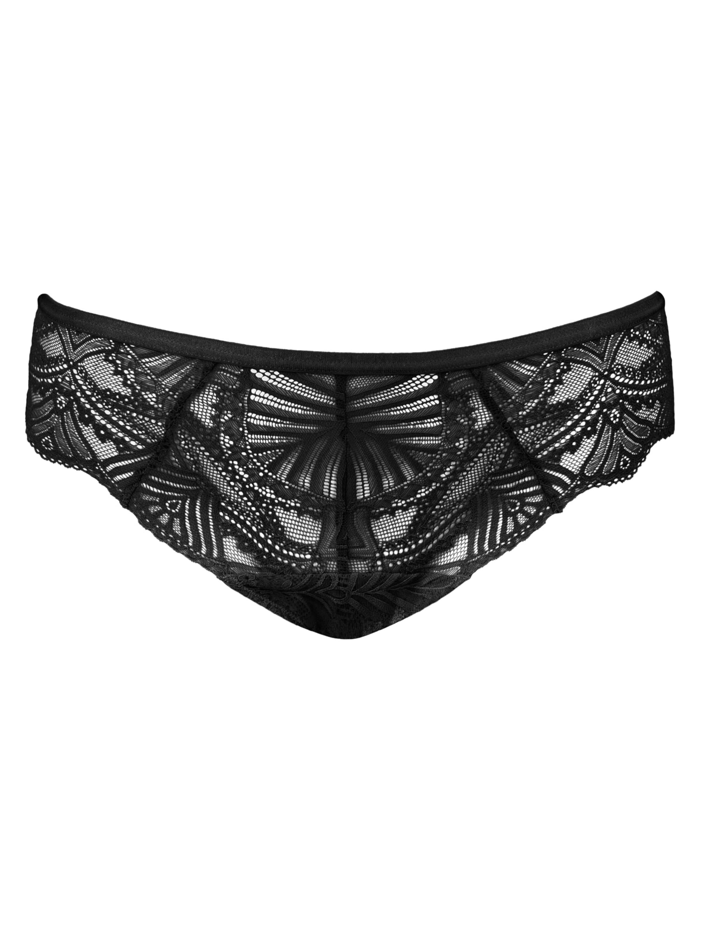 String 'Luxe' SugarShape en noir : devant