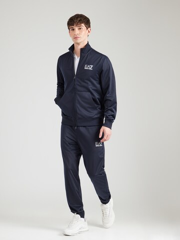 EA7 Emporio Armani Joggingpak in Blauw