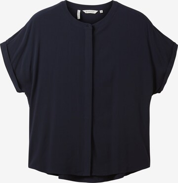 TOM TAILOR Blouse in Blue: front