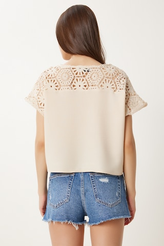 Camicia da donna di Happiness İstanbul in beige