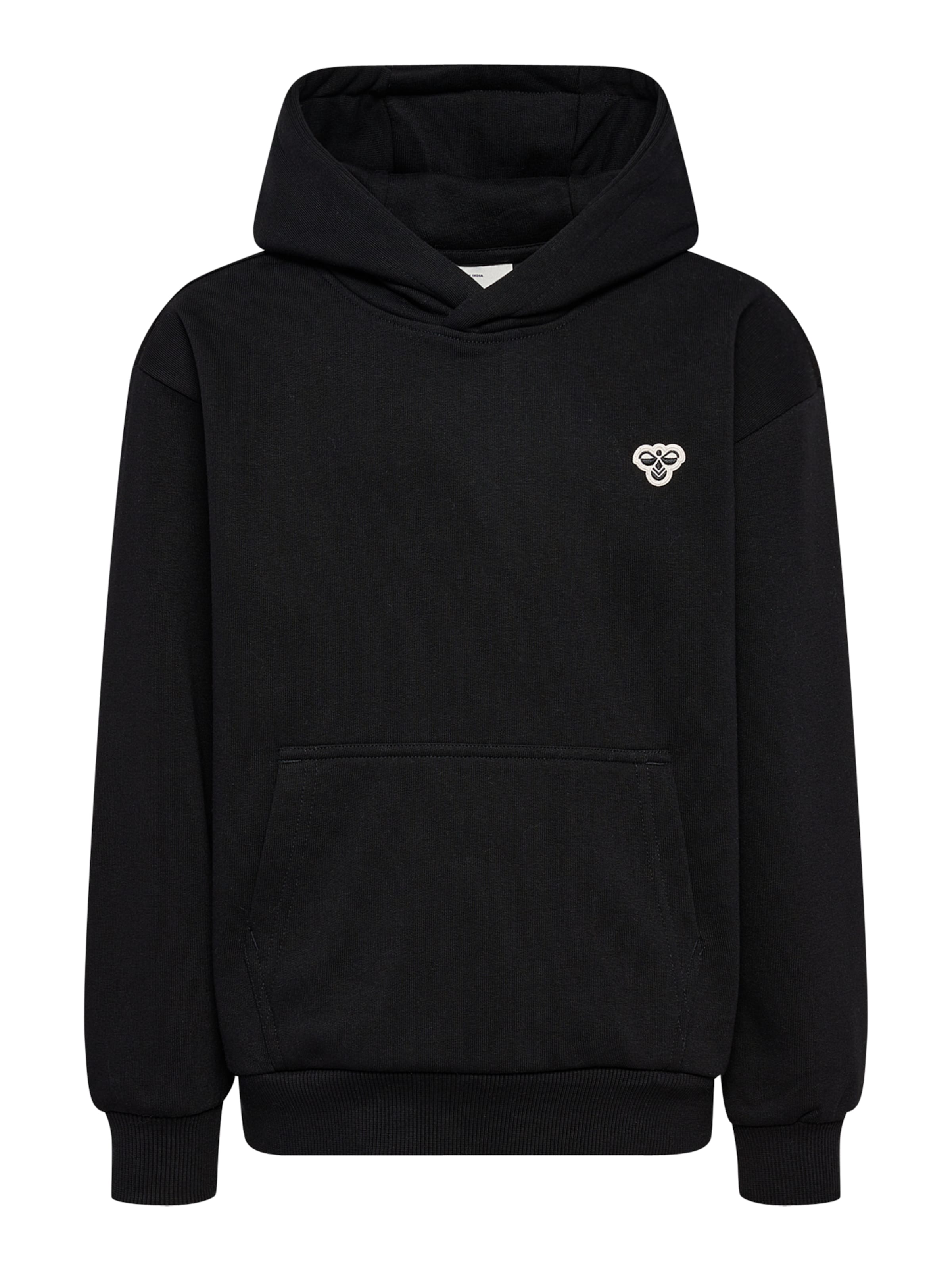 Hummel Urheilullinen collegepaita värissä musta: etupuoli