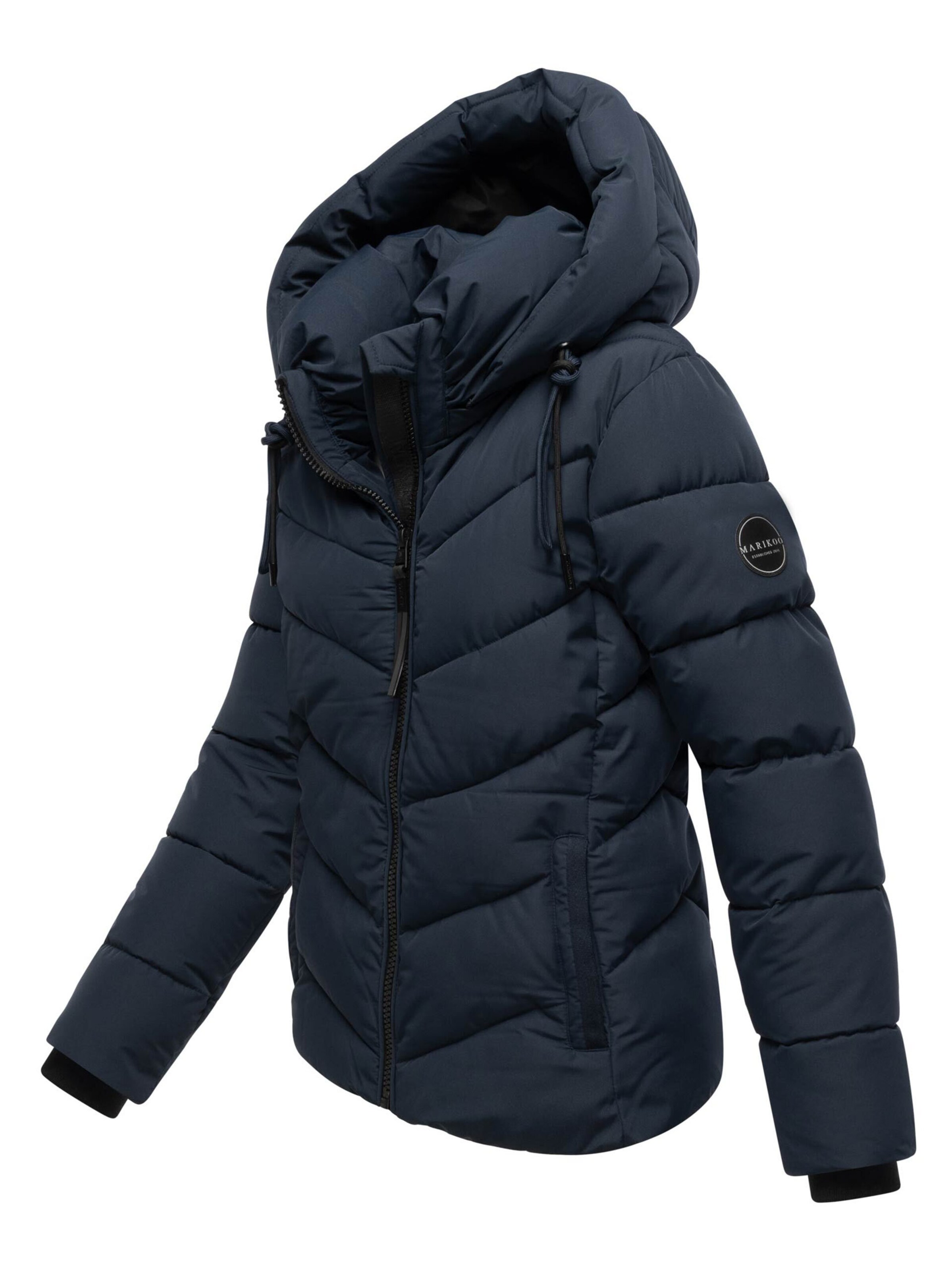MARIKOO Winter jacket 'Sahnemausii' in Blue