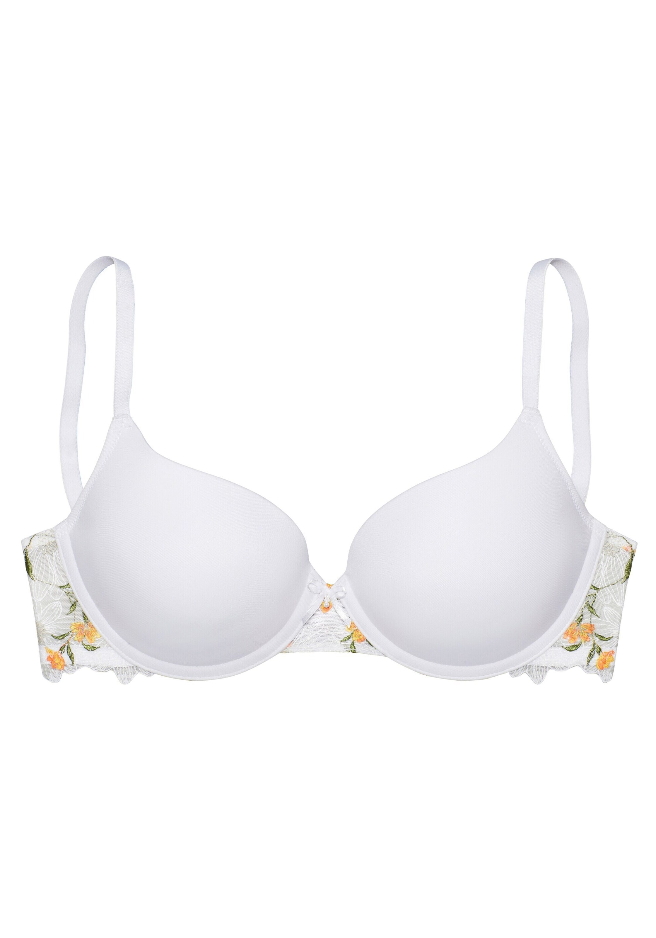 LASCANA T-shirt Bra in White: front