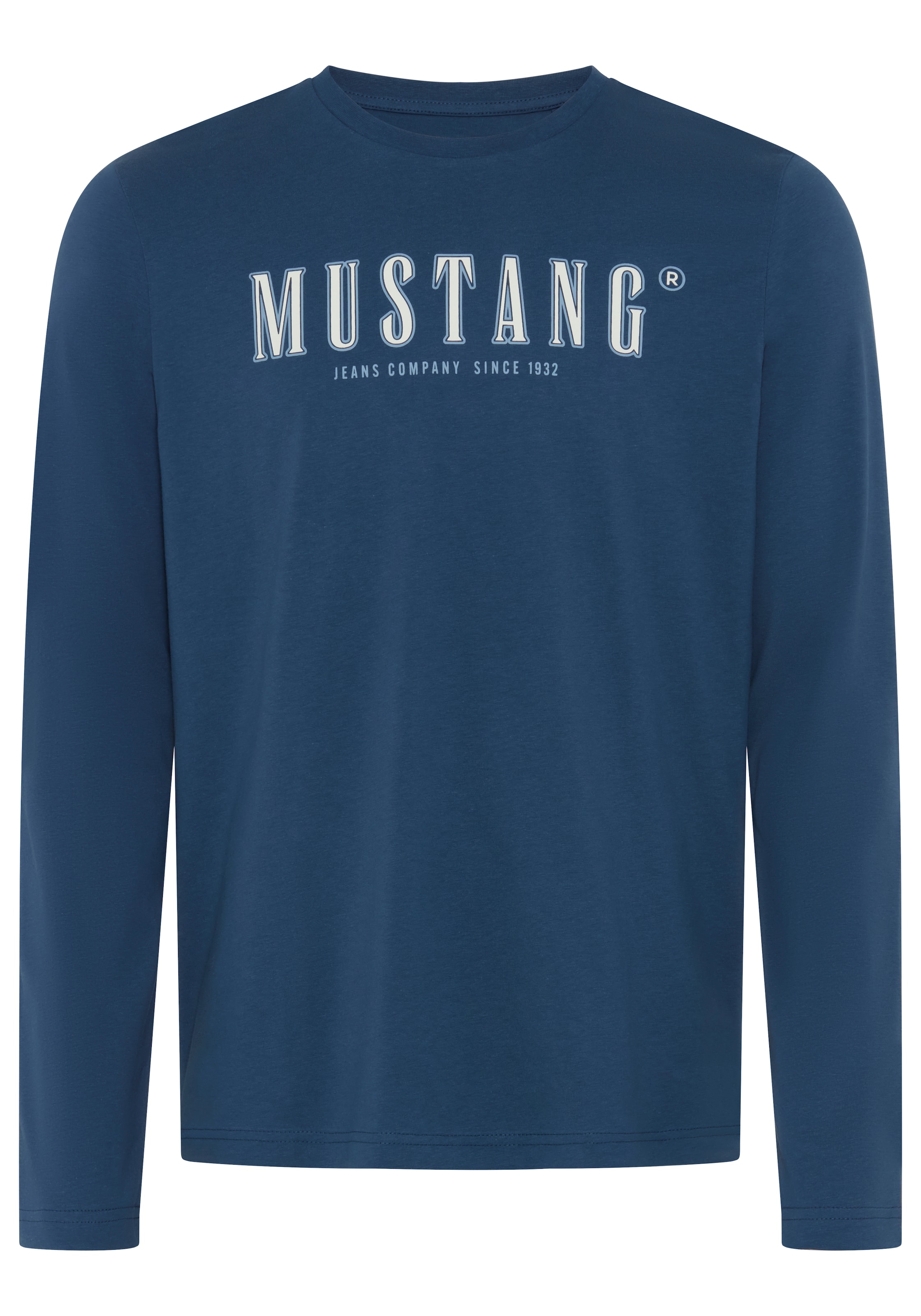 MUSTANG Shirt in Blue: front