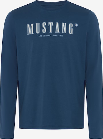 MUSTANG Shirt in Blue: front