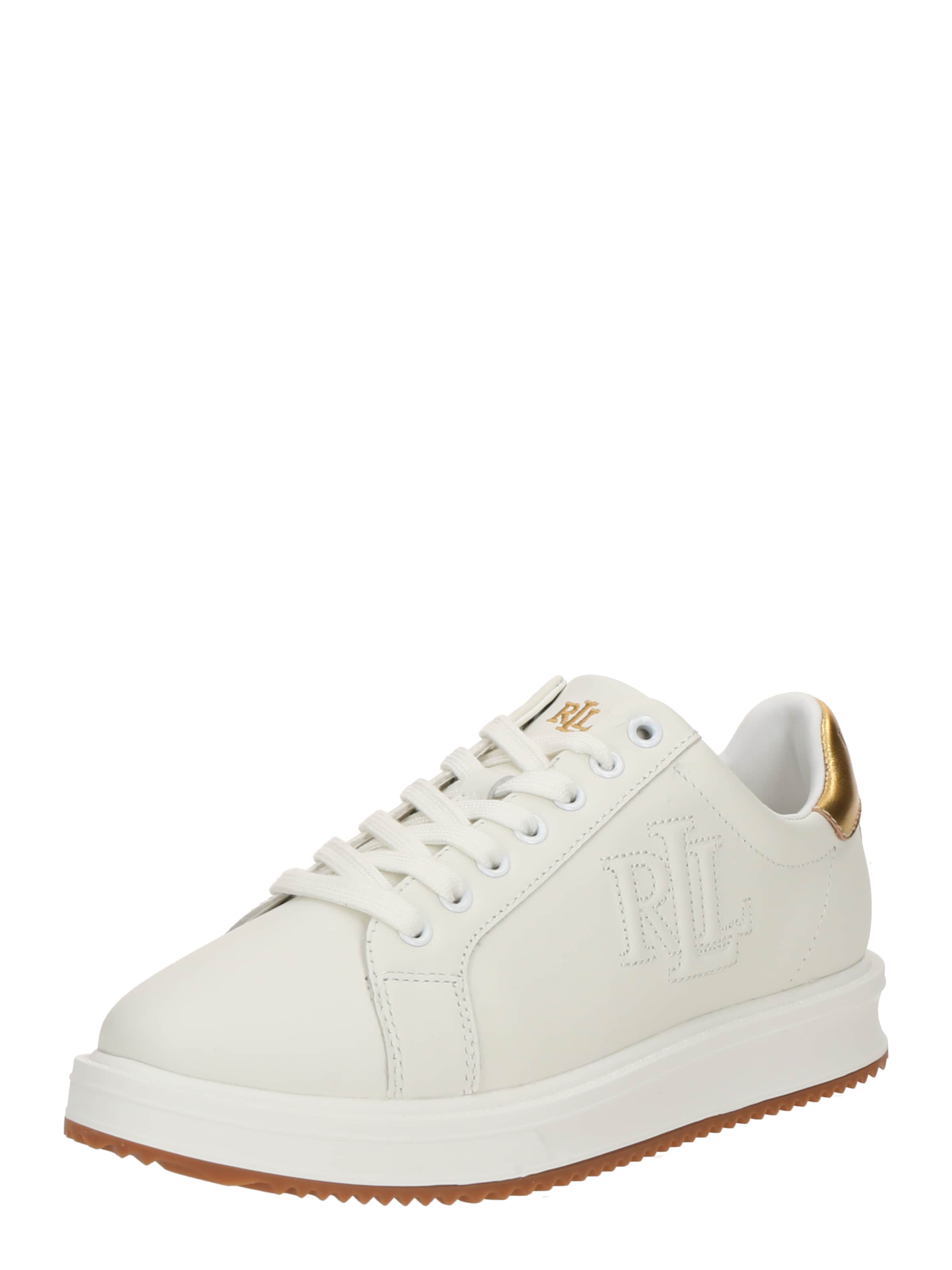 Lauren Ralph Lauren Platform trainers 'AINSLEY' in White: front