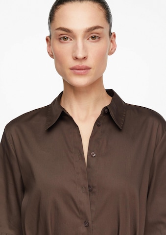 Robe-chemise COMMA en marron