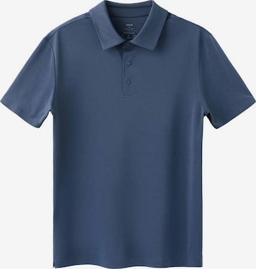 MANGO MAN Poloshirt 'Palamos' in Blau: Vorderseite