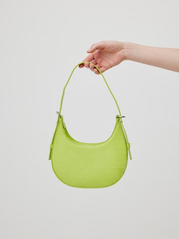 LeGer by Lena Gercke - Mala de ombro 'Cathleen' em verde: frente