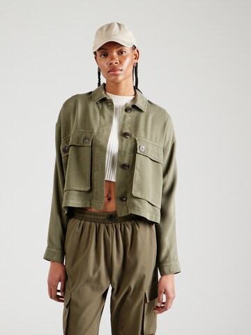 Veste mi-saison 'Kenya' ONLY en vert : devant