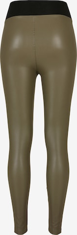 Urban Classics Skinny Leggings in Green