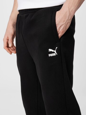 PUMA Tapered Broek in Zwart