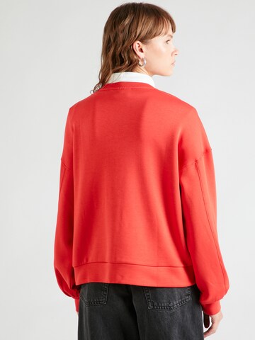 MSCH COPENHAGEN Sweatshirt 'Janelle Lima' in Rood