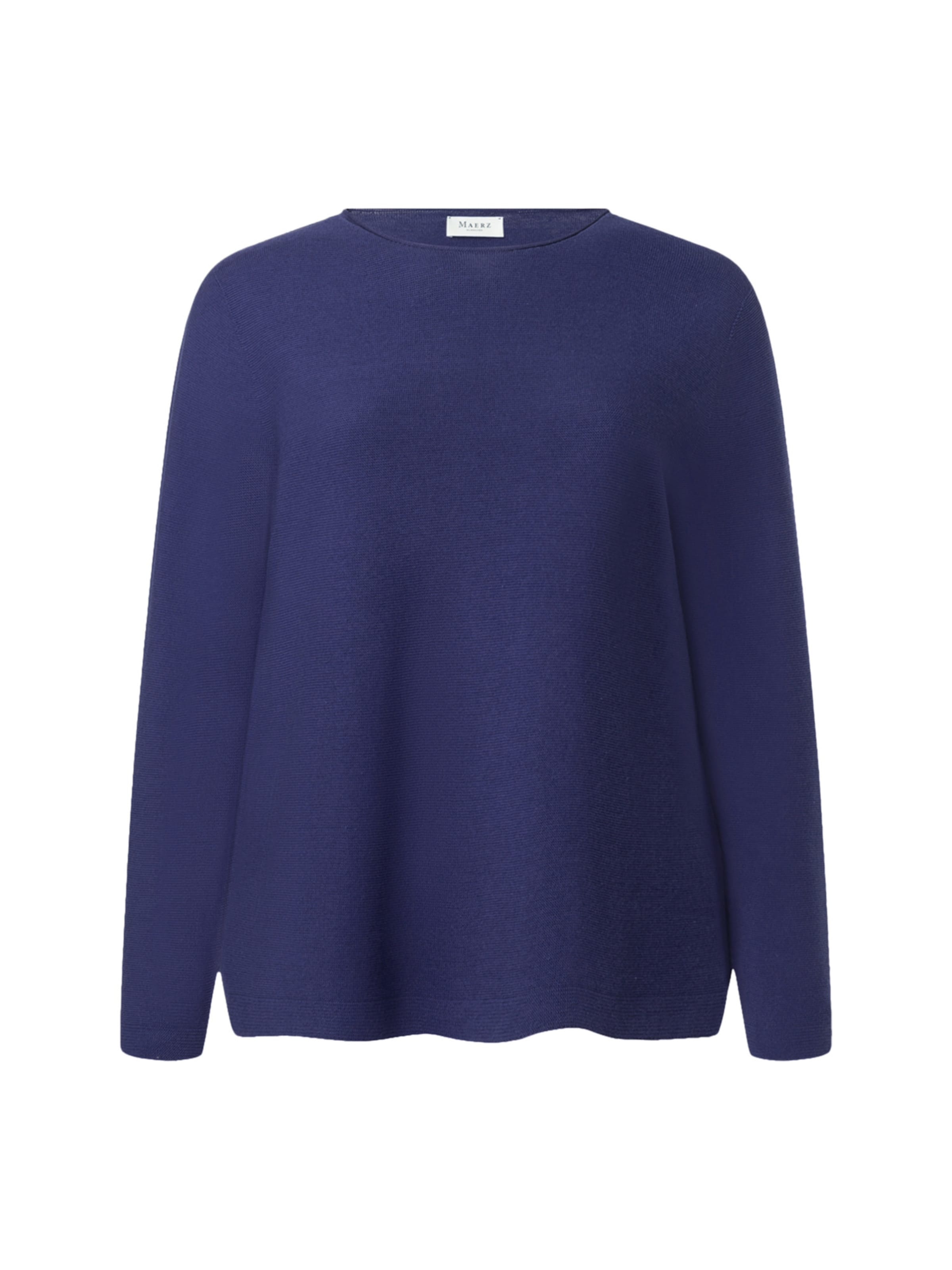 Pull-over ' 326000 ' MAERZ Muenchen en bleu : devant
