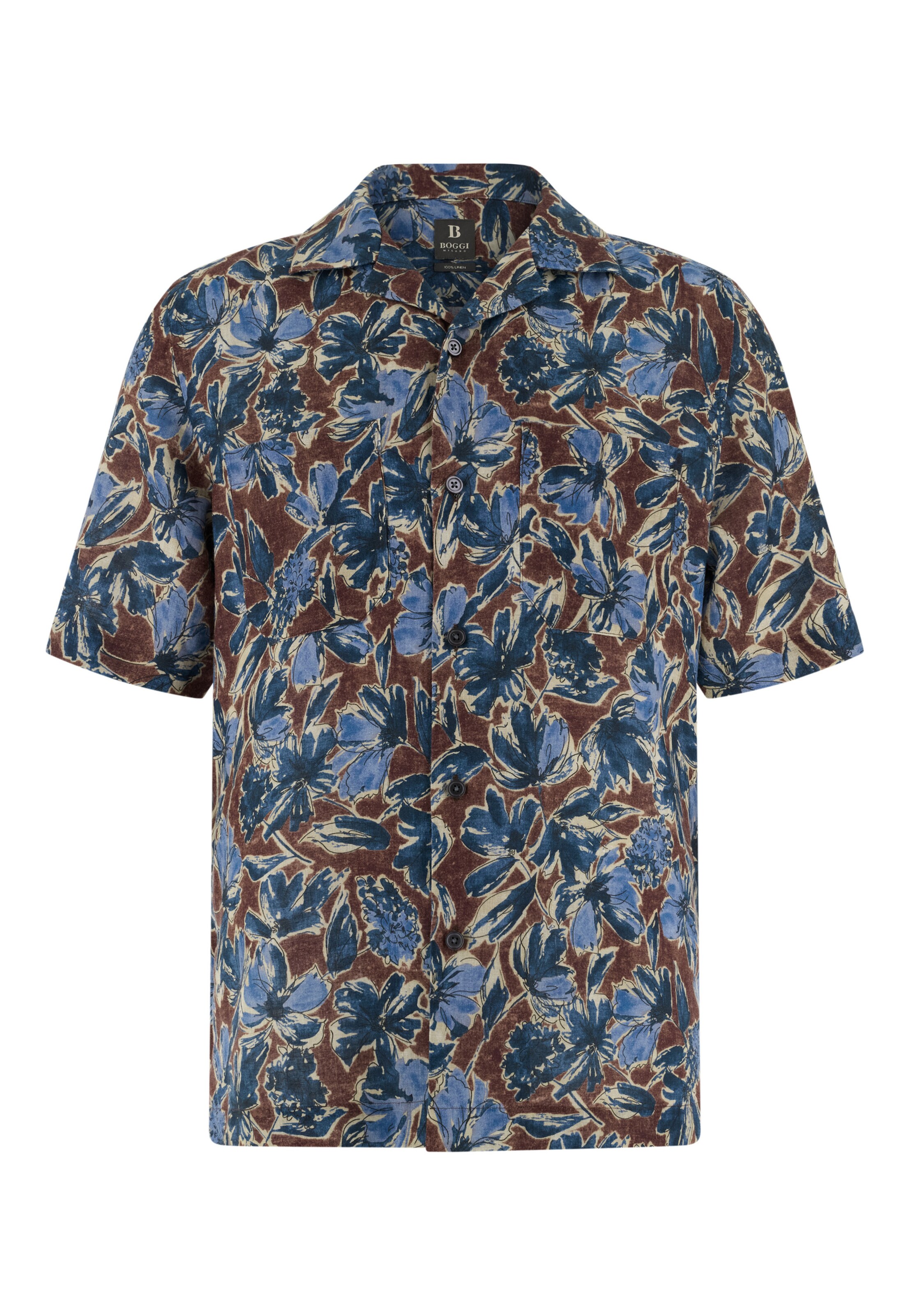 Boggi Milano Shirt in Mixed colours: front