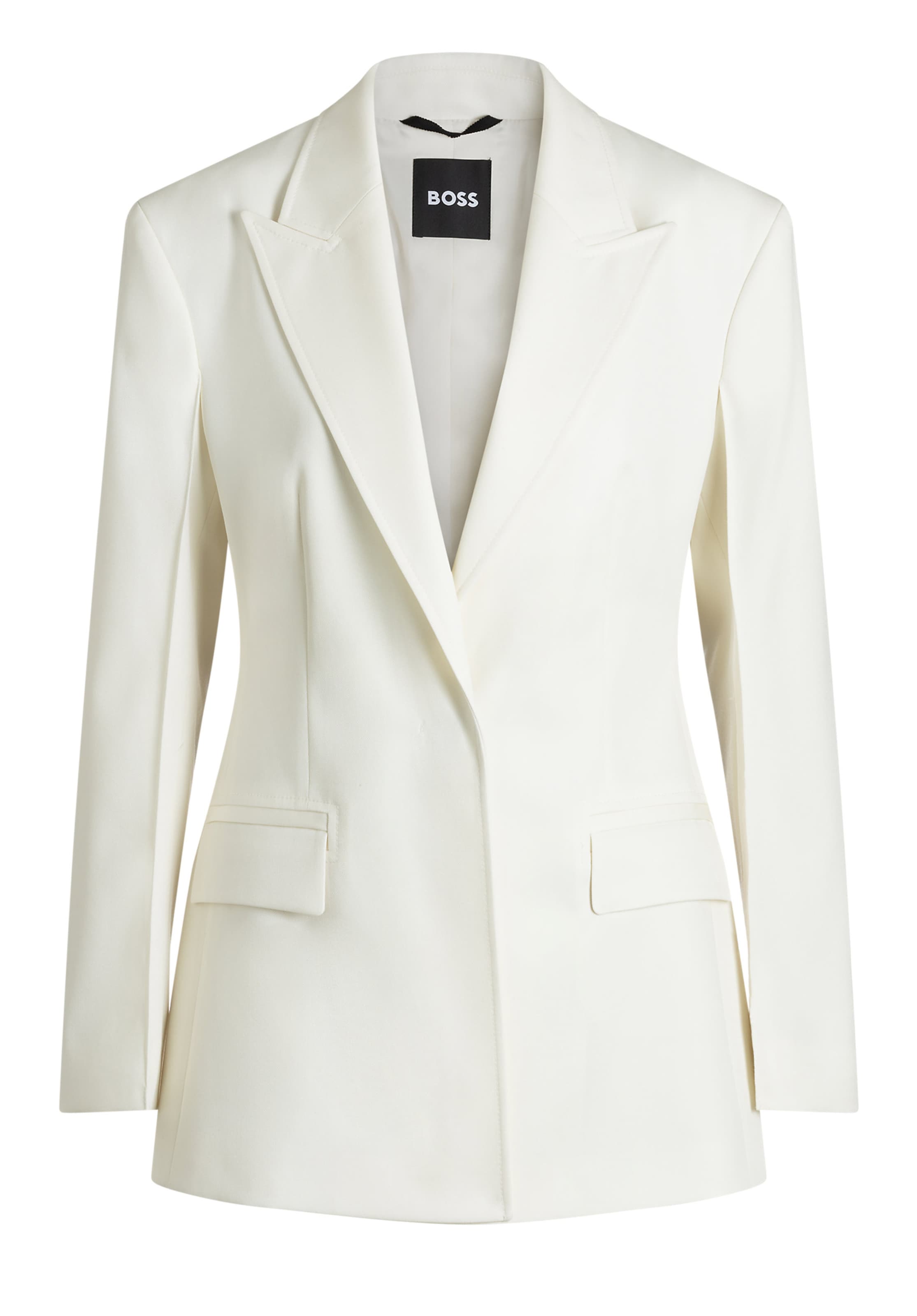 BOSS Blazer 'Joanah' in Weiß: Vorderseite
