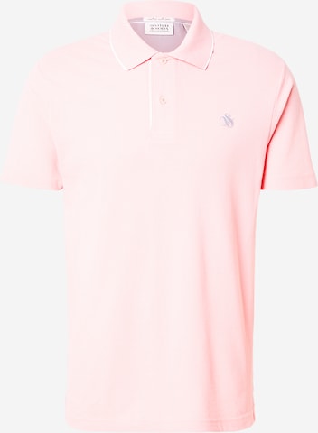 SCOTCH & SODA Футболка в Ярко-розовый: спереди