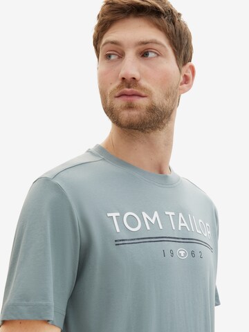 TOM TAILOR T-shirt i blå