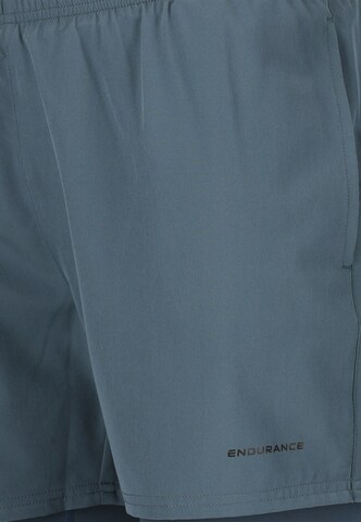 ENDURANCE Regular Sportshorts 'Kros' in Blau