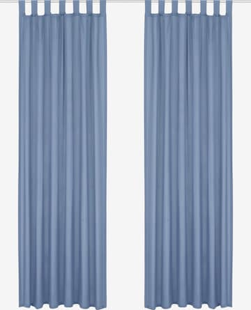 HOME AFFAIRE Curtains & Drapes in Blue: front