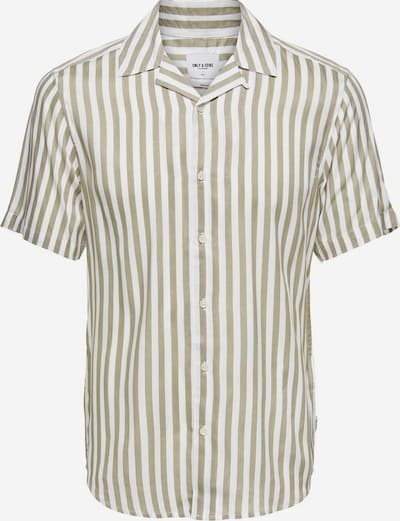 Camicia Only & Sons di colore canna / bianco, Visualizzazione prodotti