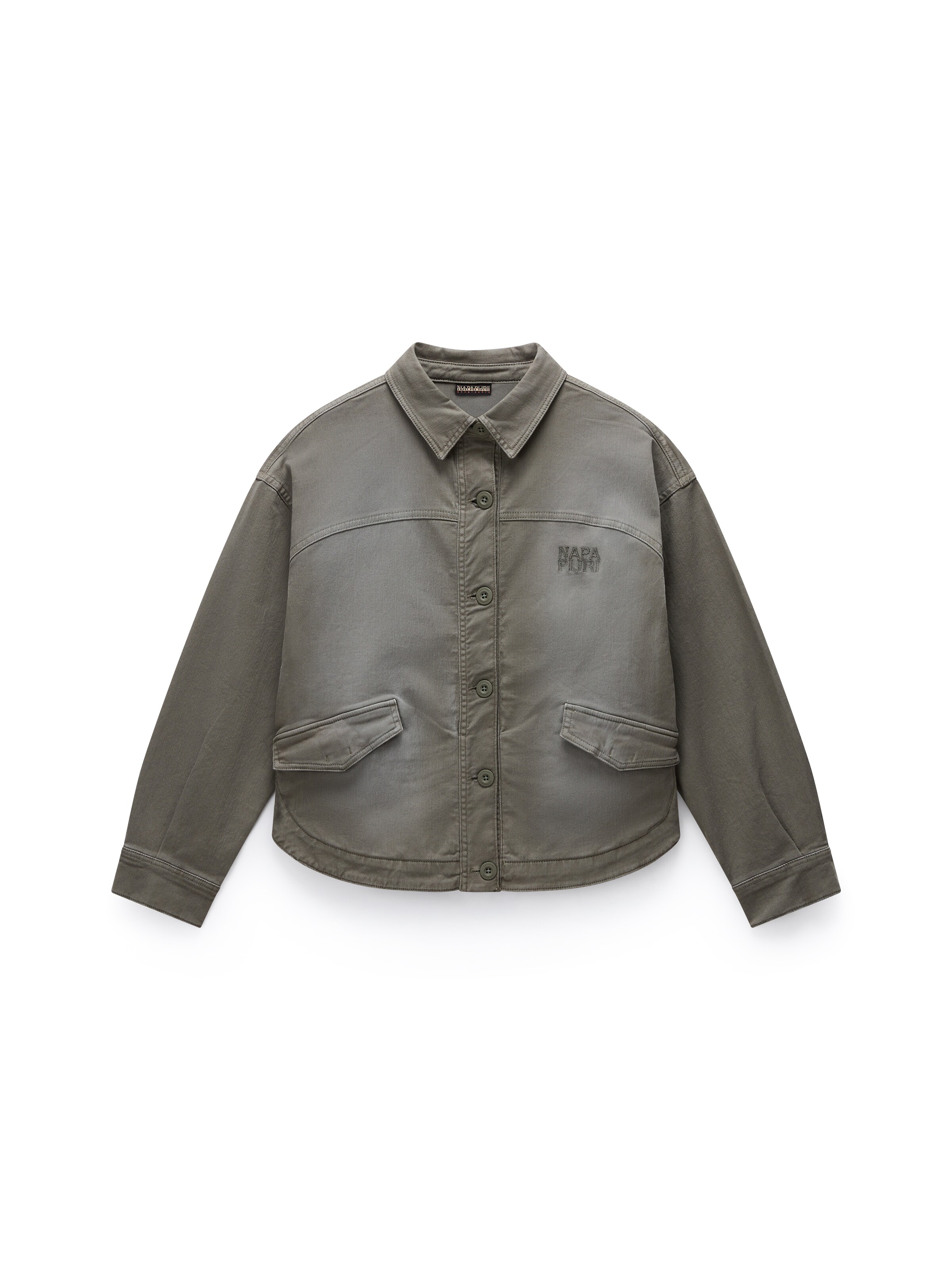 NAPAPIJRI Kevad-sügisjope &#x27;RENDENA&#x27;, värv roheline: eest vaates