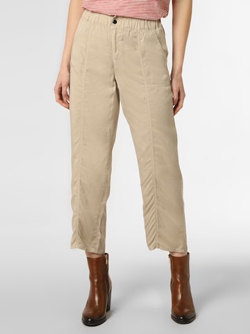 BRAX Loosefit Broek ' Maine ' in Beige: voorkant