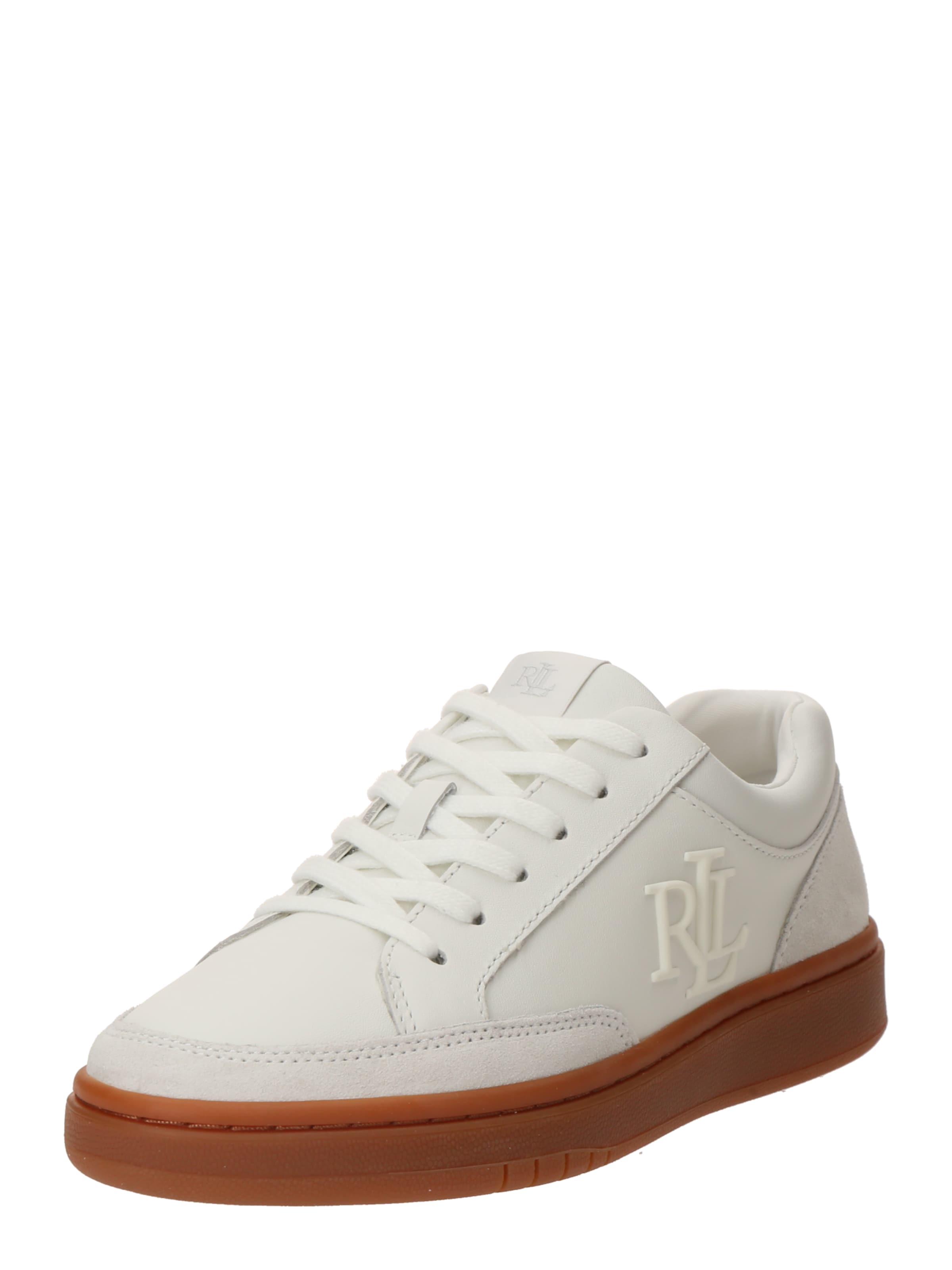 Lauren Ralph Lauren Platform trainers 'HAILEY' in White: front