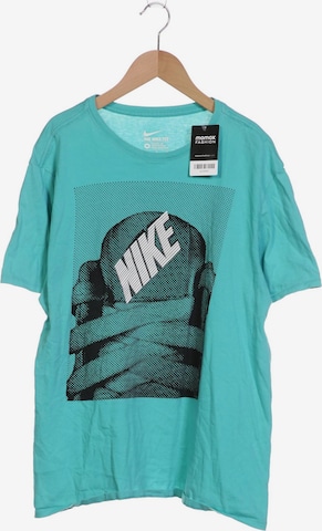 NIKE T-Shirt XL in Grün: predná strana