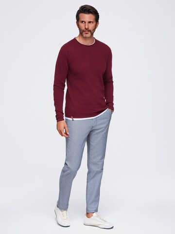 Pullover di Ombre in rosso