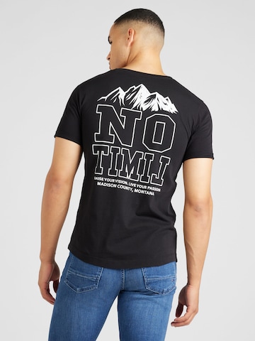 Key Largo Shirt 'MT NO LIMIT' in Zwart