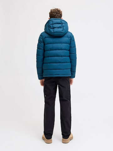Jack & Jones Junior Winterjas in Blauw