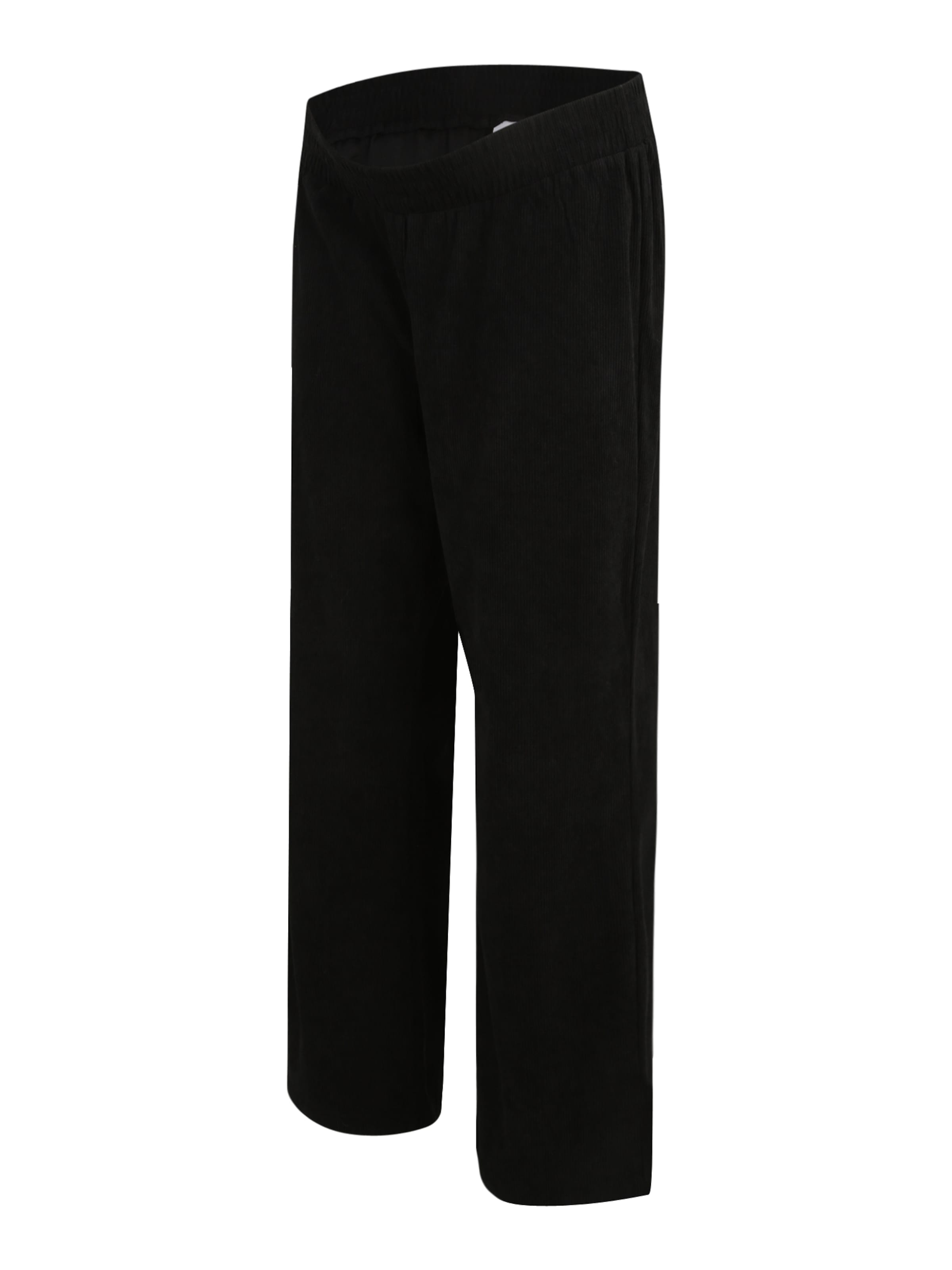 MAMALICIOUS - regular Pantalón 'MLJane' en negro: frente