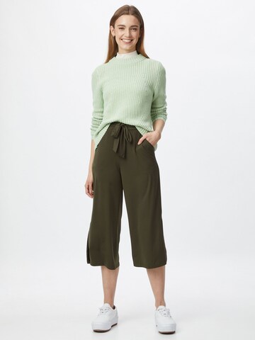 Kaffe Wide leg Broek 'Malli' in Groen