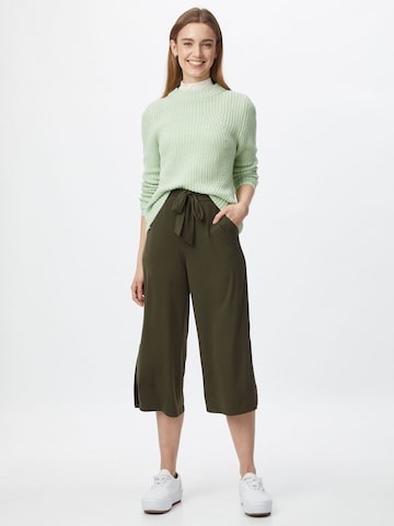 Kaffe - Pierna ancha Pantalón 'Malli' en verde