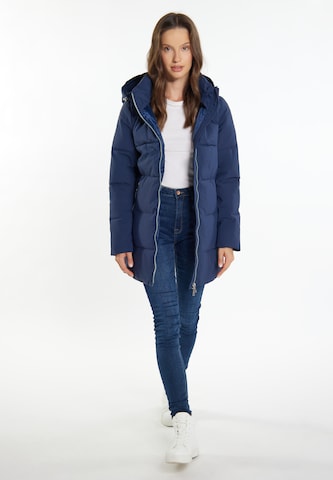 usha BLUE LABEL Winter coat 'Fenia' in Blue