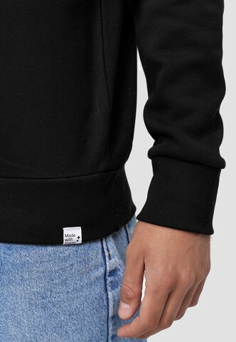 Mikon Pullover 'Herz' in Schwarz