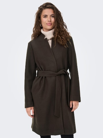 ONLY Between-Seasons Coat 'Victoria' in Brown: front