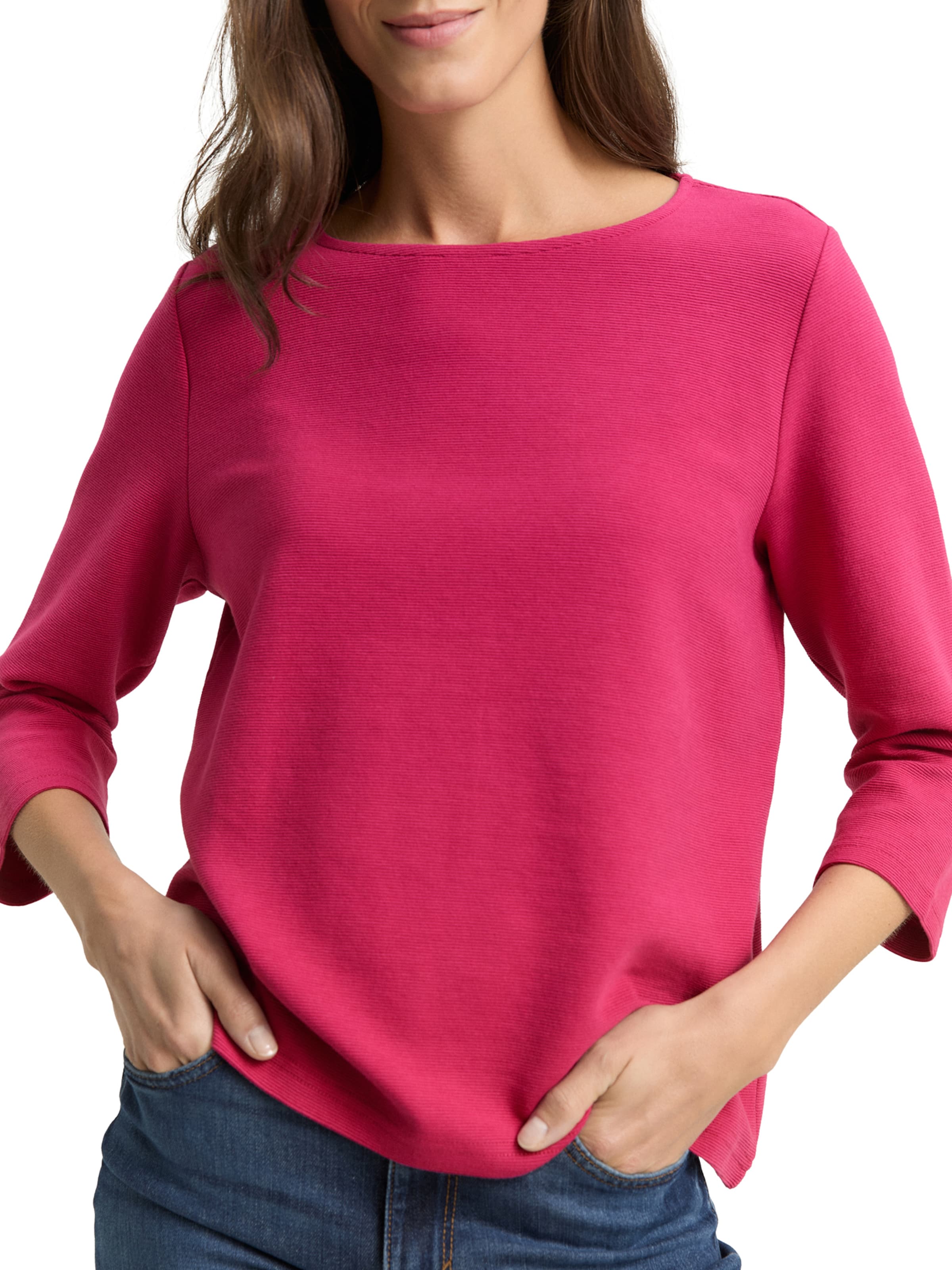 TOM TAILOR - Camisa em vermelho