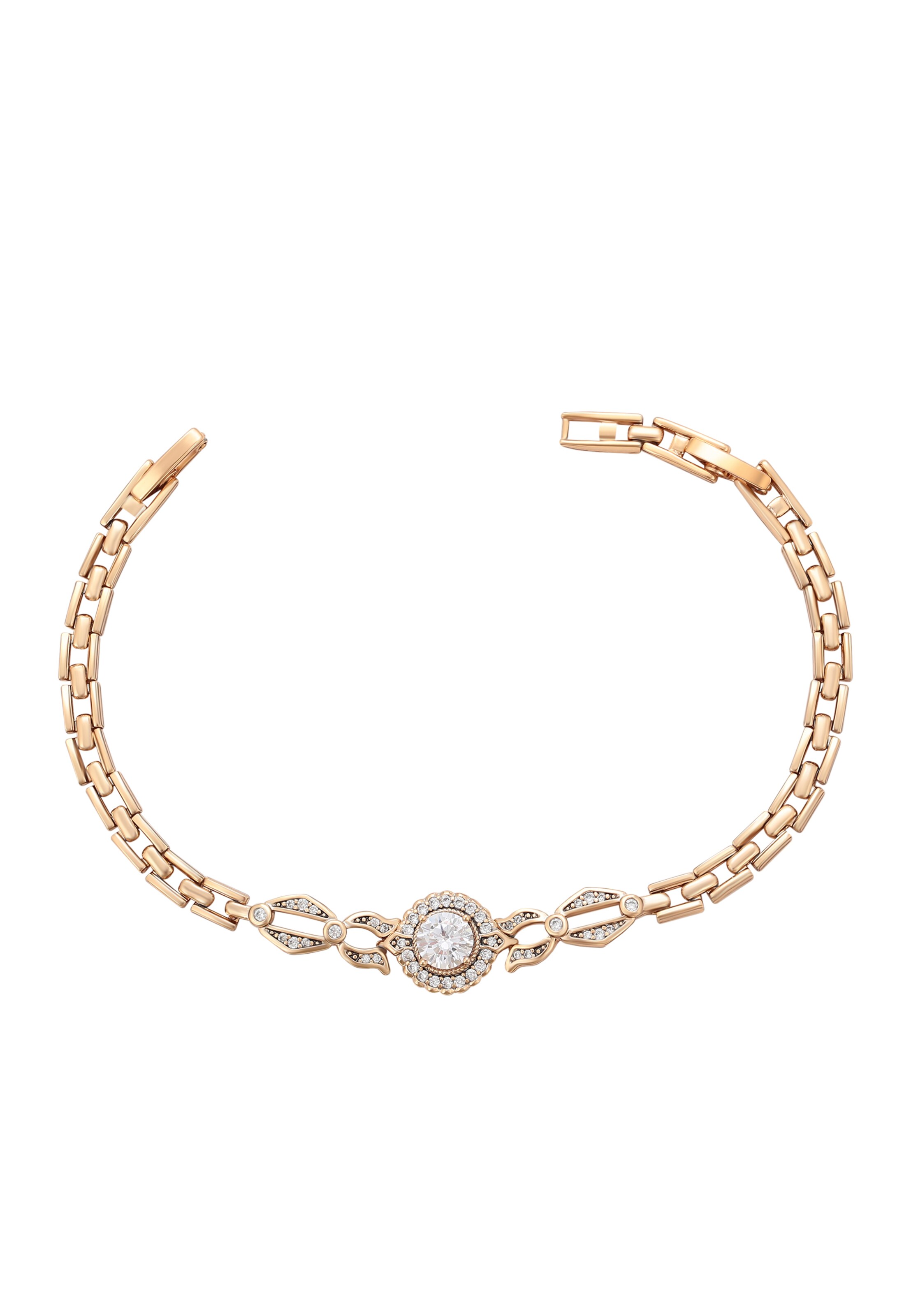 Gaya Bracelet en or / transparent, Vue avec produit