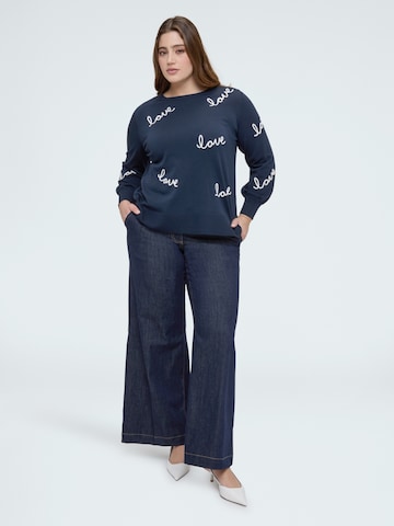 Pull-over Fiorella Rubino en bleu