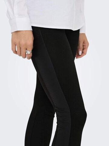 ONLY Skinny Leggings 'MIILA' in Zwart