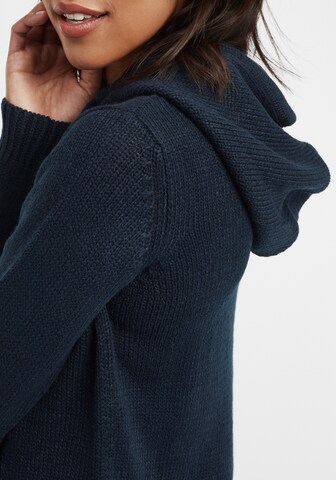 Oxmo Pullover 'Cable' in Blau