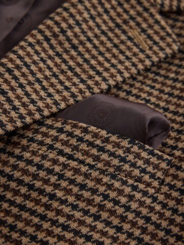 Next - Ajuste estrecho Chaqueta saco en marrón