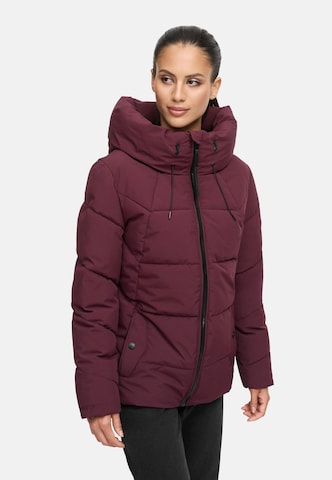 Giacca invernale 'Kuscheltatze XVI' di MARIKOO in rosso
